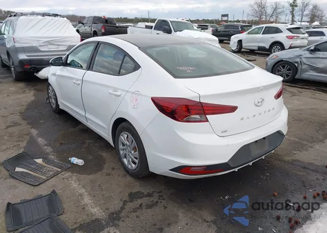 2019 Hyundai Elantra Se из США, поврежденный, VIN 5NPD74LF7KH472982